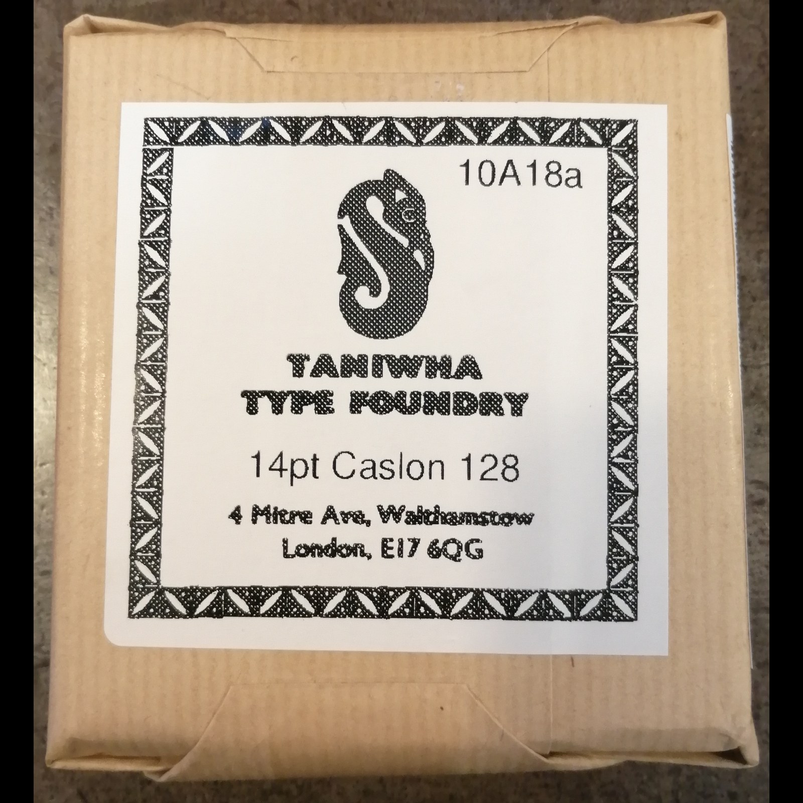 14pt Caslon Series 128