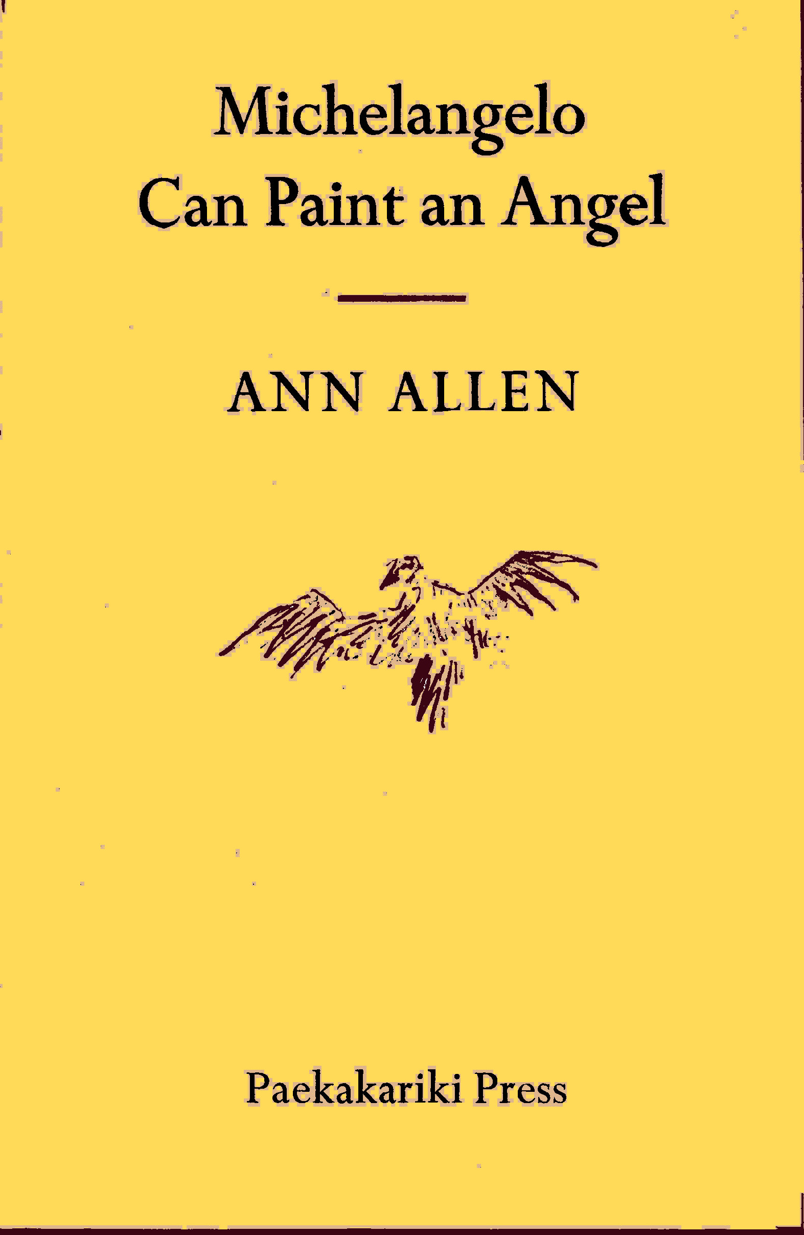 Cover of Michelangleo Can Paint An Angel