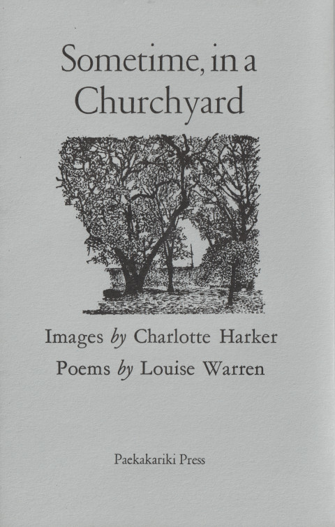Cover of Sometime, in a Churchyard